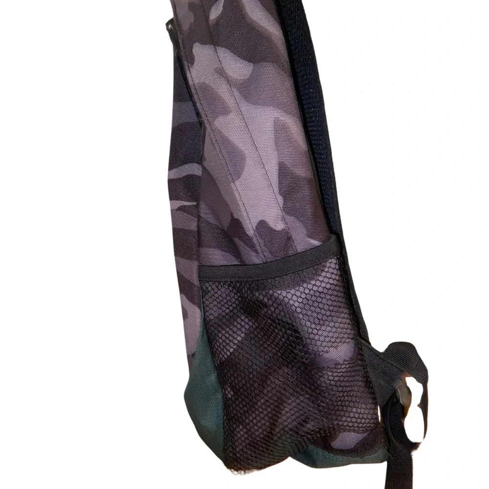 Michigan State Spartans Camo Backpack Green‎ Black Logo School Bag Preowned